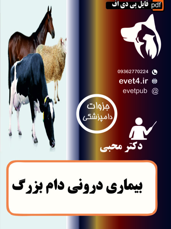 جزوه  بیماری درونی دام بزرگ